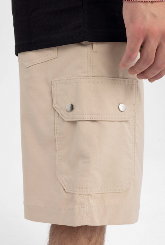 Utility Cargo Shorts – Desert Khaki