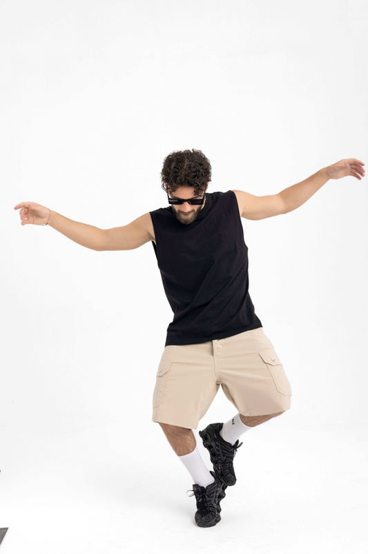 Utility Cargo Shorts – Desert Khaki